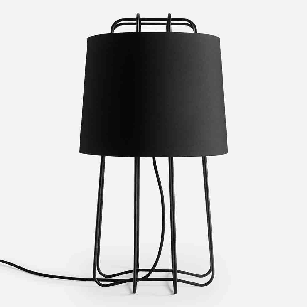 perimeter-lamp-black Perimeter Table Lamp - Image 1
